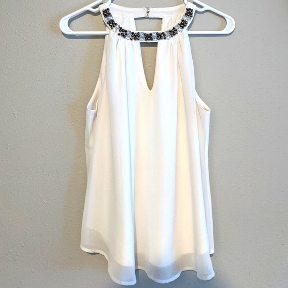 High Neck Tank Keyhole Halter - Picture 2 of 9